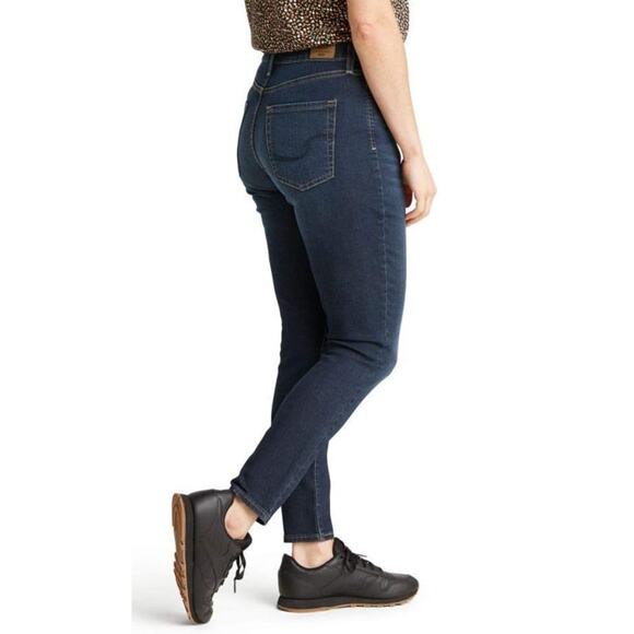 Levi Strauss Signature Gold Jeans Women's W38 x L28 Shaping High Rise Skinny New - Picture 10 of 12